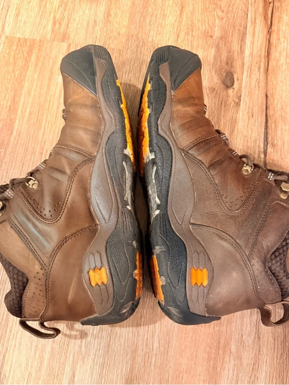 Hawx Men's Axis Waterproof Hiker Boot Composite Toe Leather Men’s Size 13 D Gorp